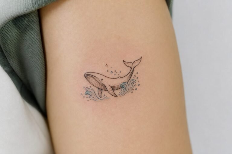 Colored Small Tattoo Ideas