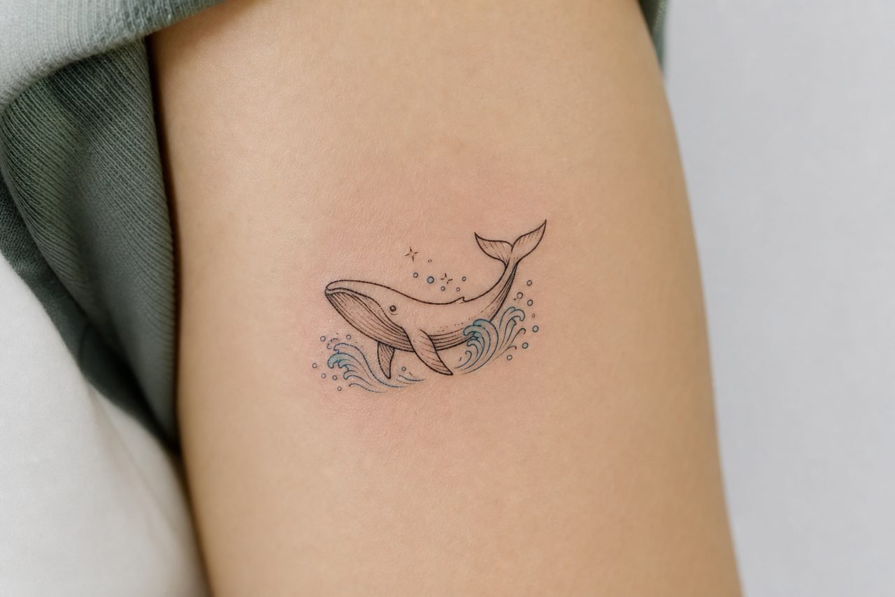 Colored Small Tattoo Ideas