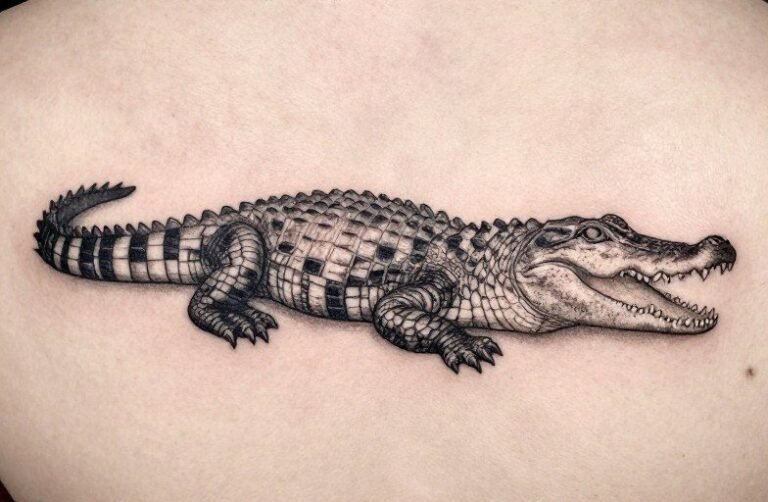 Crocodile Tattoo Meaning: Power, Survival, and Ancient Guardians