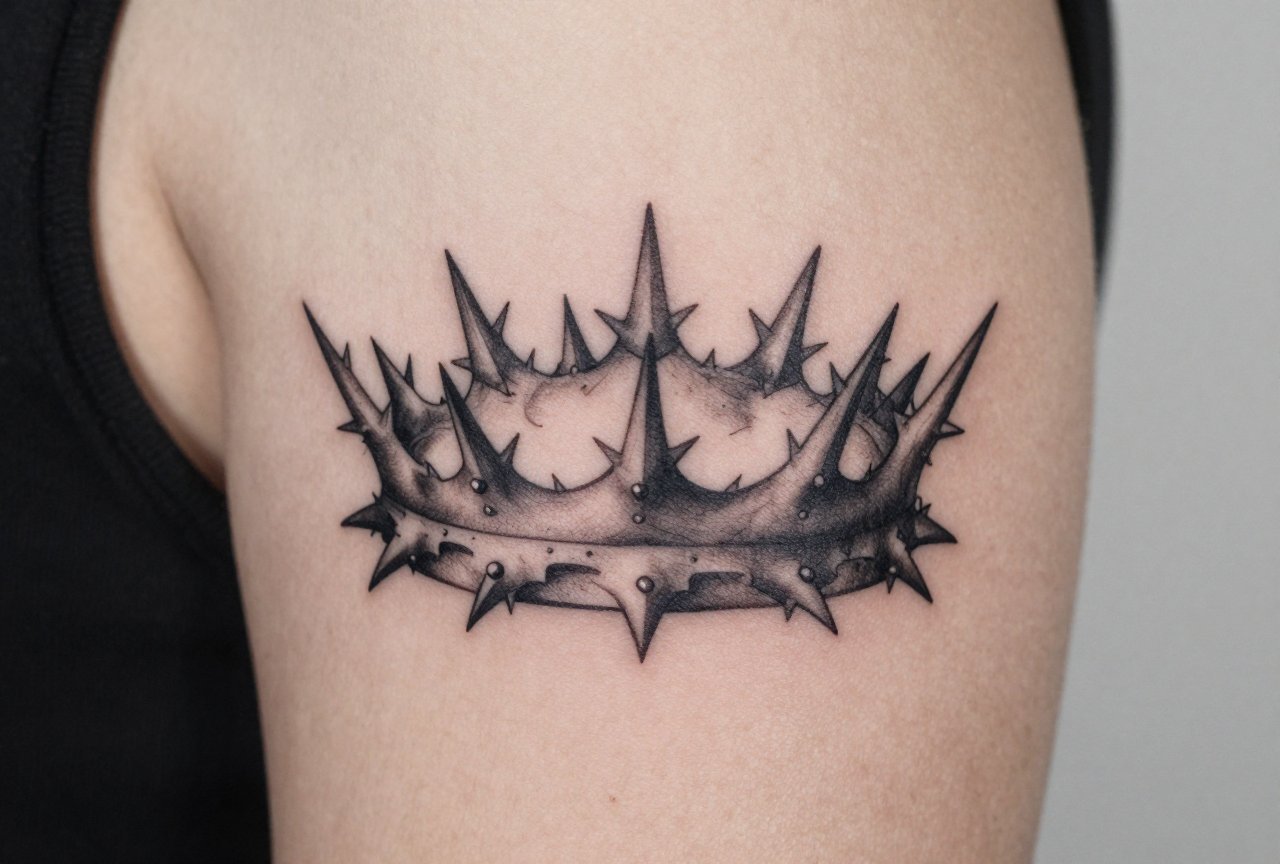 Crown of Thorns Tattoo Meaning: Faith, Suffering & Strength