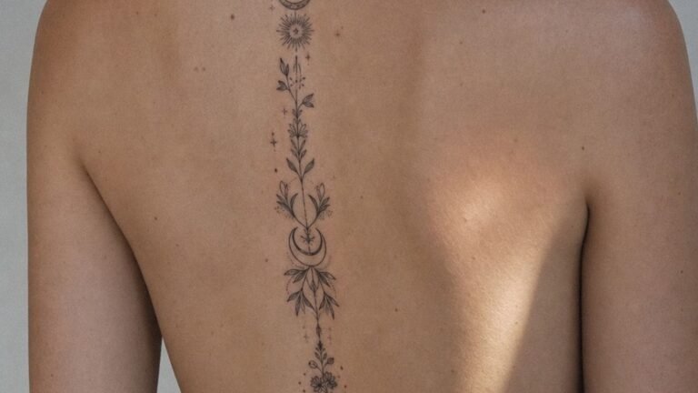 I Chose Dark Feminine Tattoos, The Result Healed Clean