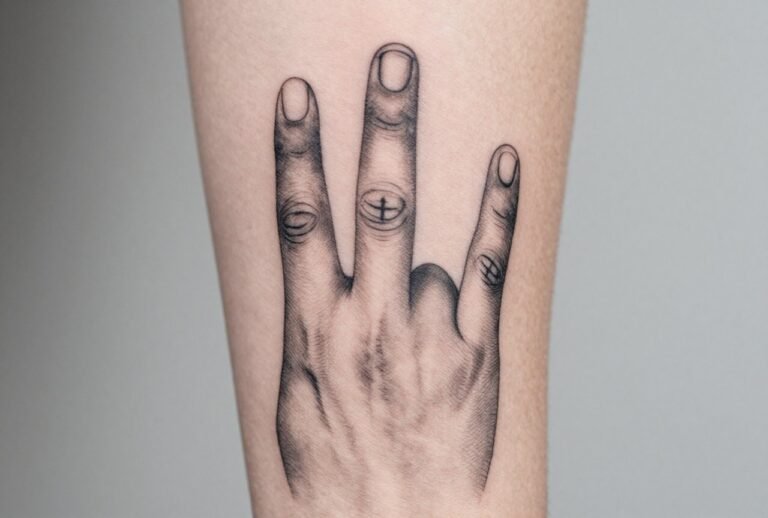 Deep Finger Symbols Tattoo Meaning: Hidden Messages at Your Fingertips