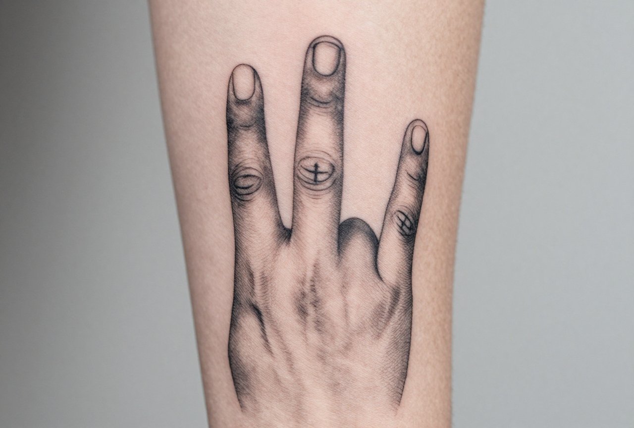 Deep Finger Symbols Tattoo Meaning: Hidden Messages at Your Fingertips