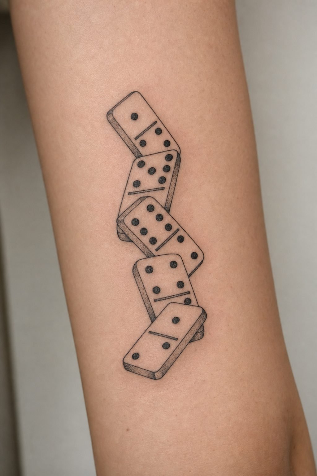 Dominos Tattoo Meaning: Strategy, Fate & Falling into Place