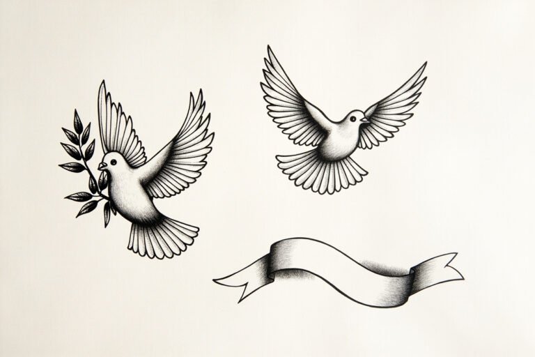 Dove Tattoo Meaning: Peace, Faith, Love, Memory and New Beginnings