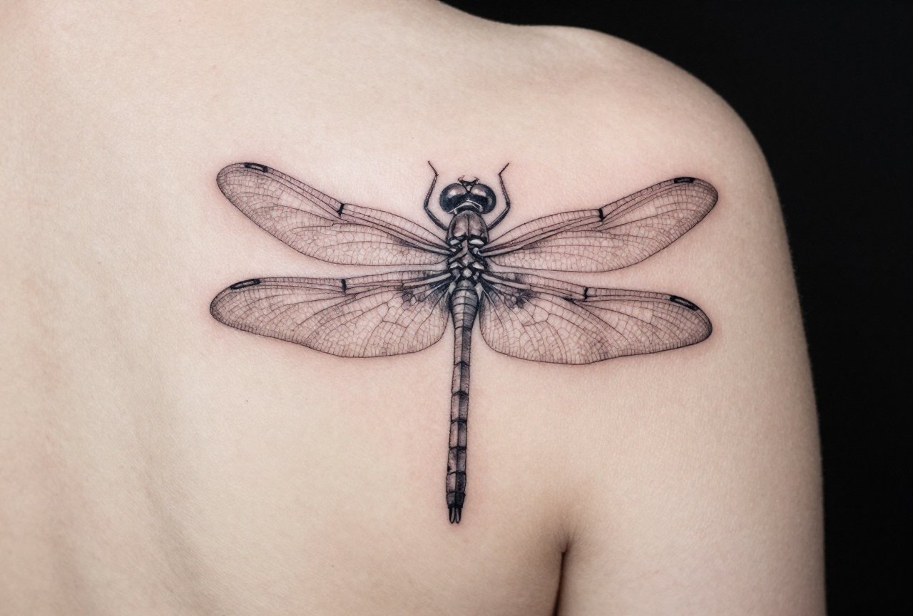 Dragon Fly Tattoo Meaning: Transformation, Freedom & Light
