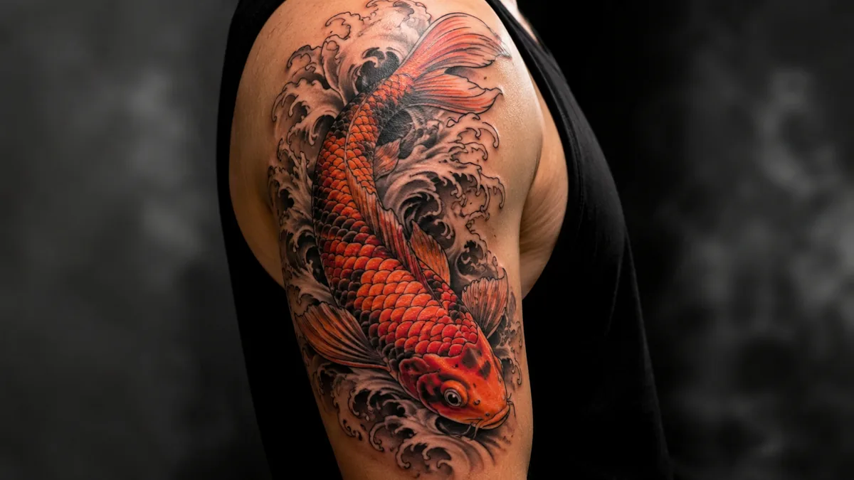 Coy Fish Tattoo tattoo