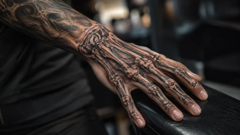 Skeleton Hand Tattoo Meaning