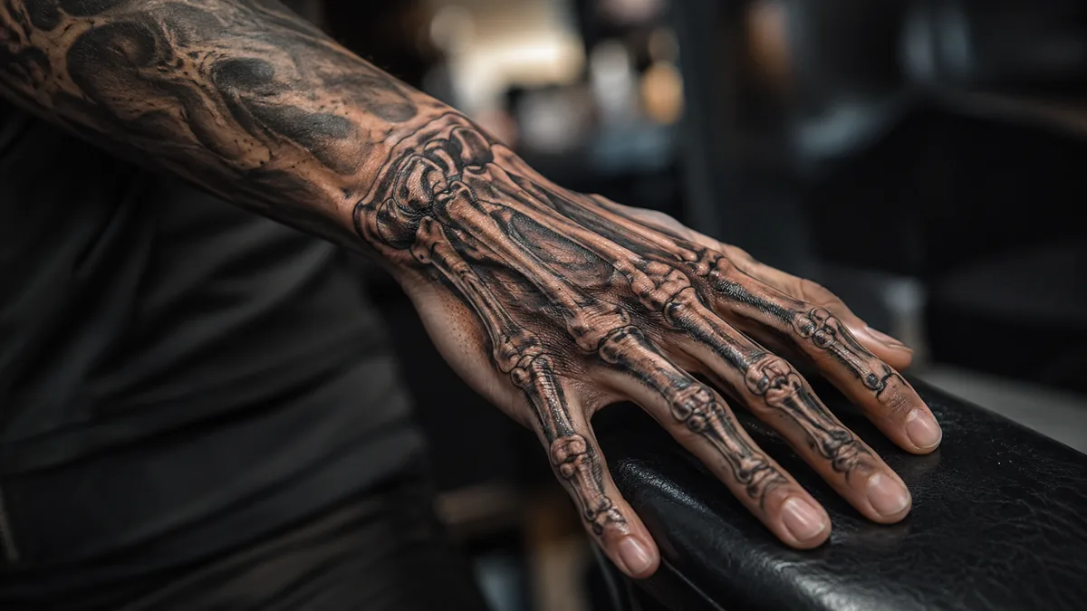 Skeleton Hand Tattoo tattoo