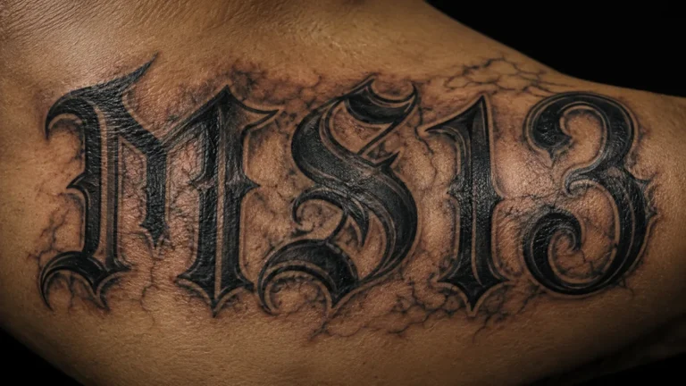 Ms13 Tattoo Meaning