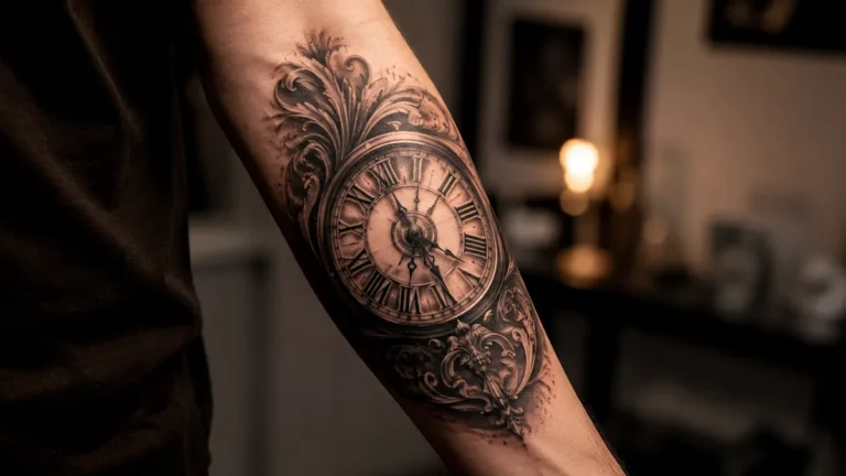 Clock Tattoo Meaning