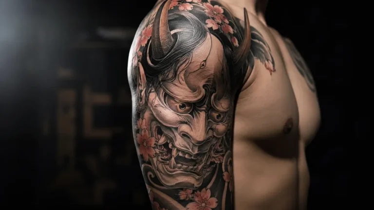 Hannya Mask Tattoo Meaning