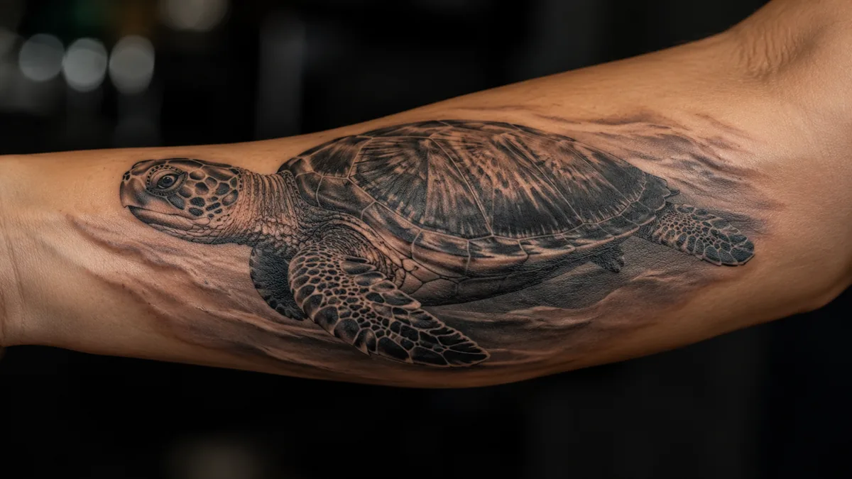 Sea Turtle Tattoo tattoo