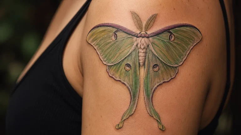 Luna Moth Tattoo Meaning