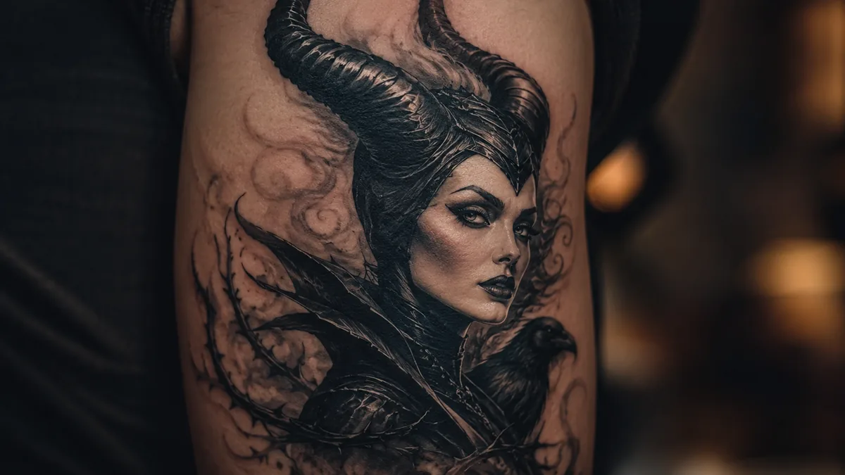 Maleficent Tattoo tattoo
