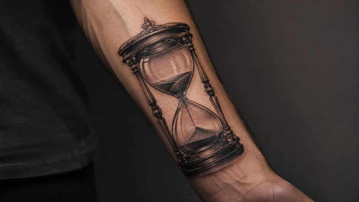 Sand Clock Tattoo tattoo