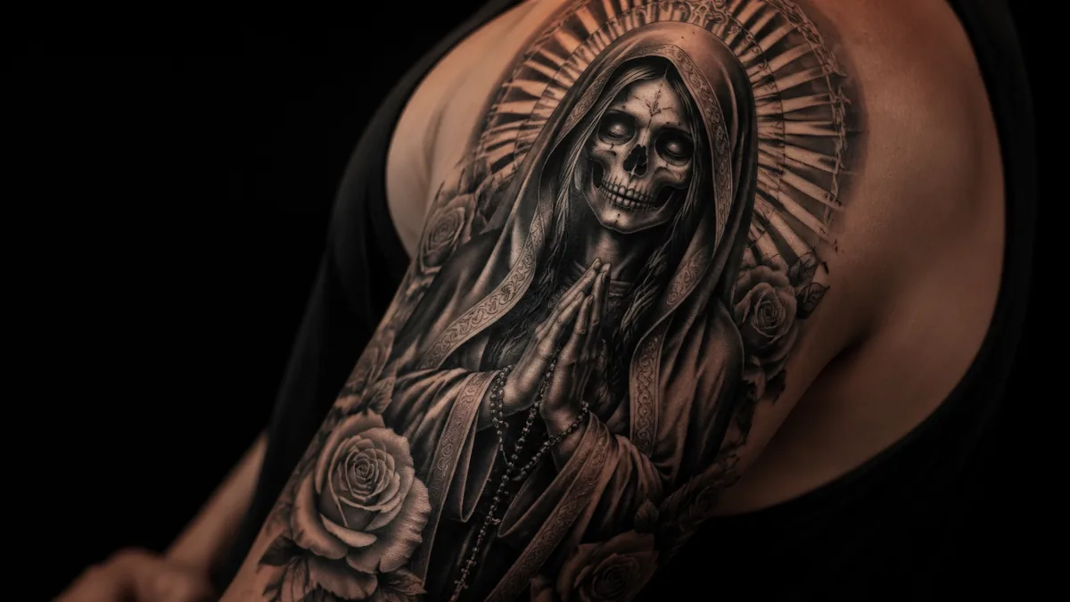 Santa Muerte Tattoo tattoo