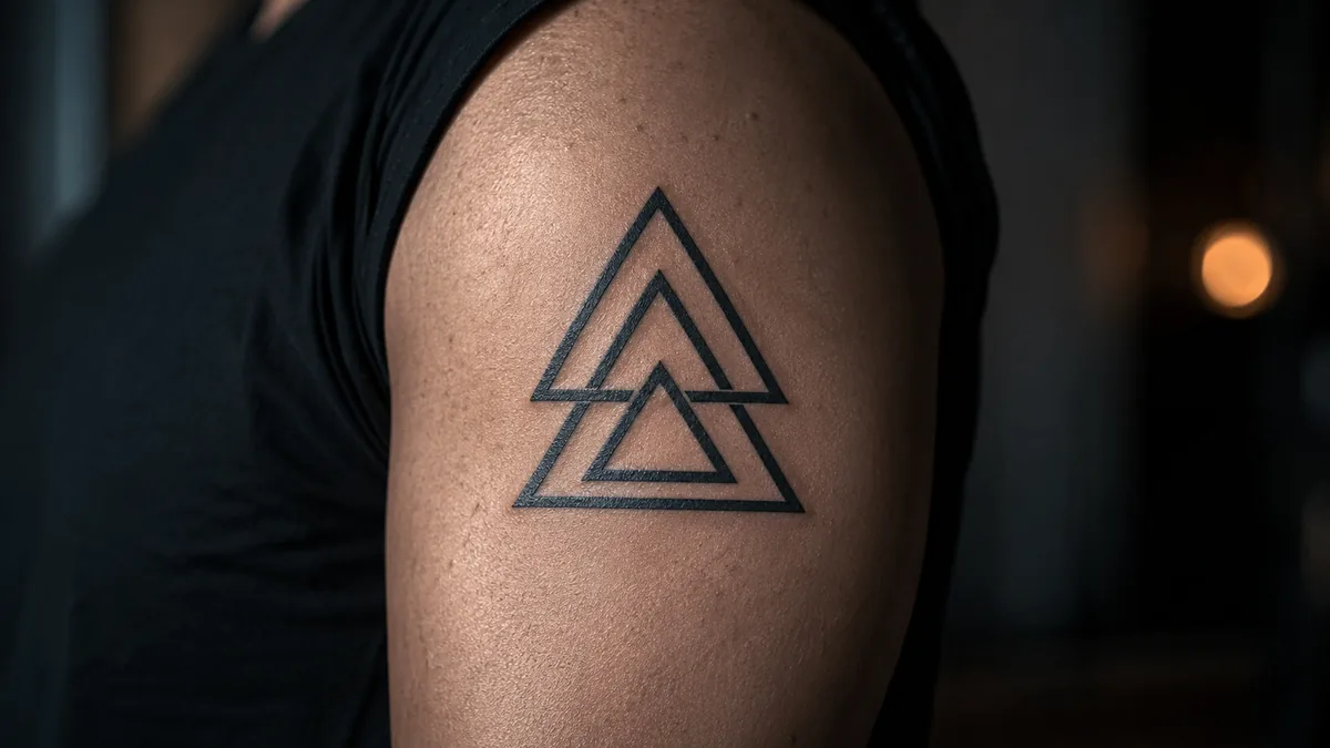 Three Triangle Tattoo tattoo