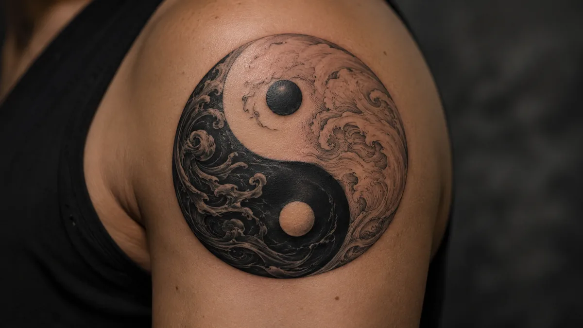 Yin Yang Tattoo tattoo