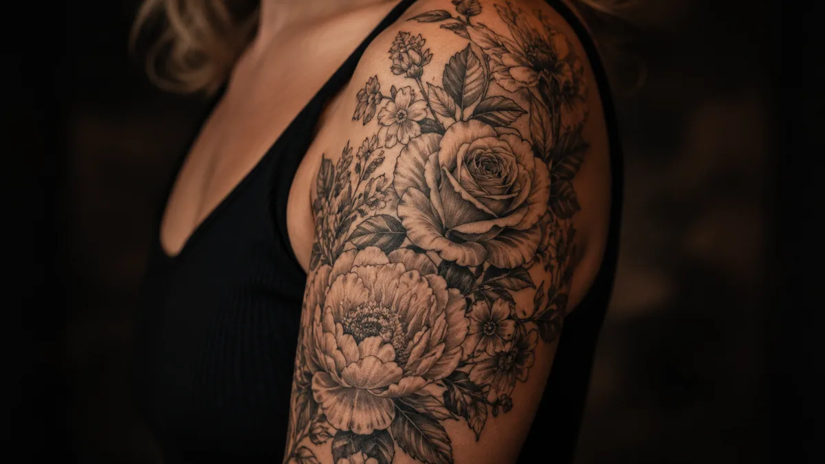 Floral Tattoo tattoo