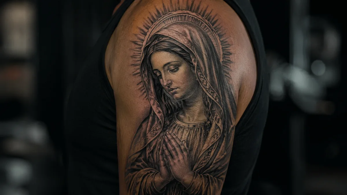Virgin Mary Tattoo tattoo
