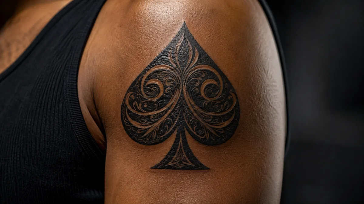 Black Spade Tattoo tattoo