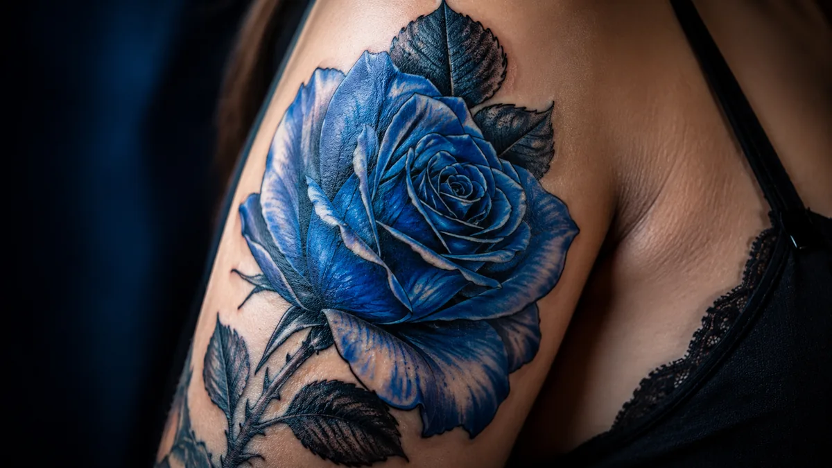 Blue Rose Tattoo tattoo