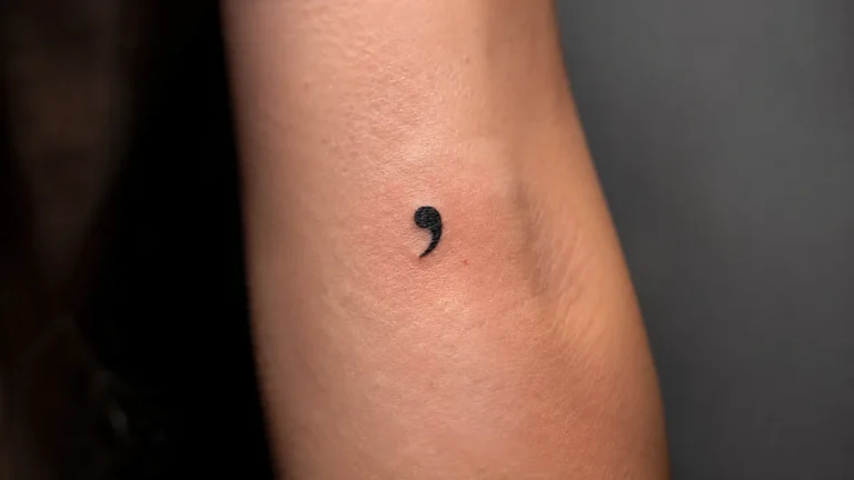 Comma Tattoo Meaning