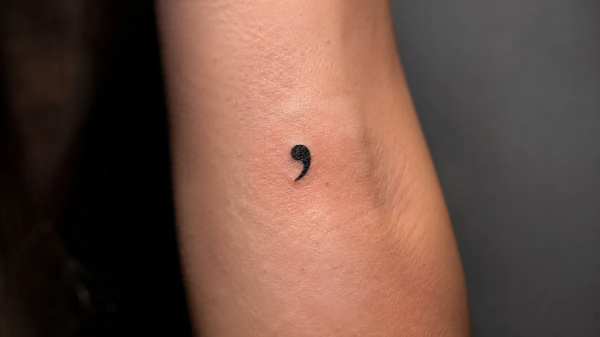 Comma Tattoo tattoo