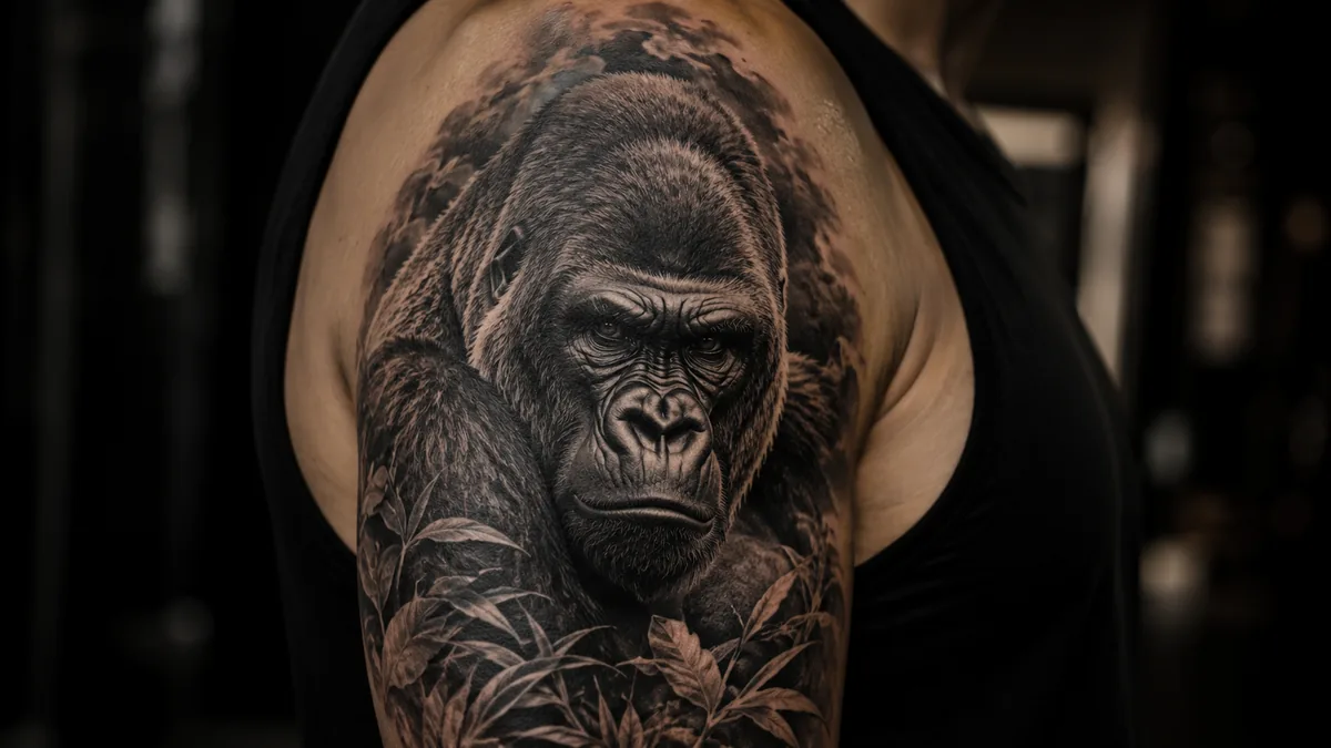Gorilla Tattoo tattoo