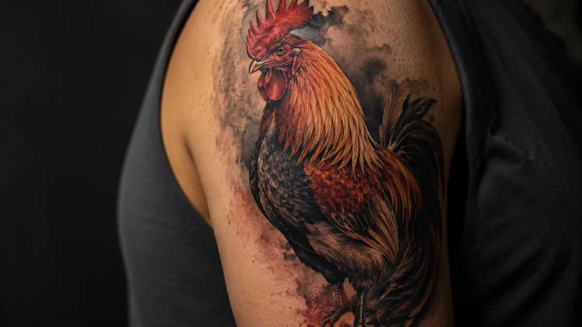 Rooster Tattoo tattoo
