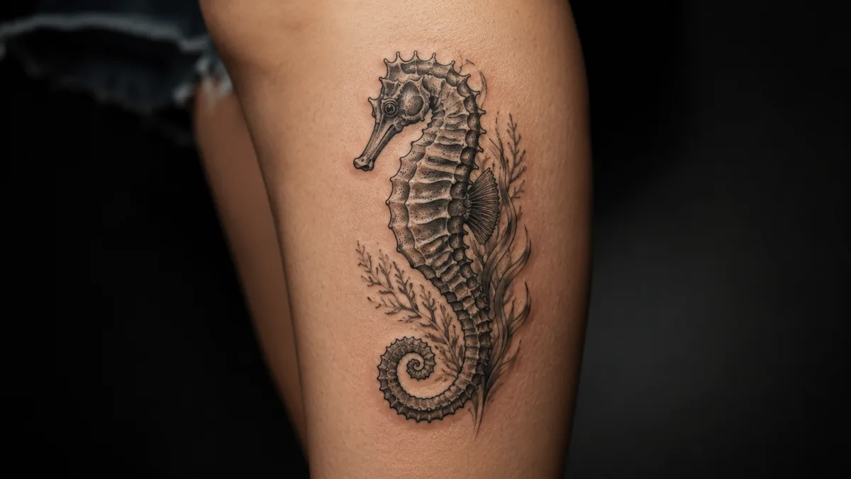 Seahorse Tattoo tattoo