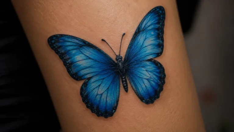 Blue Butterfly Tattoo Meaning