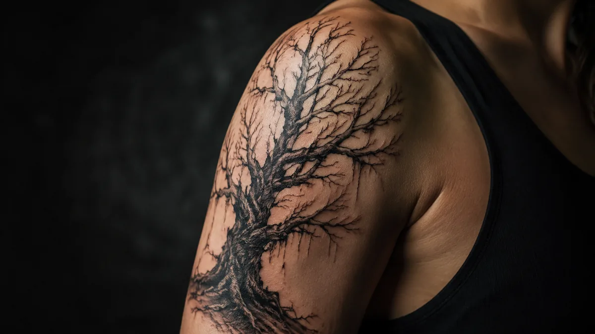Dead Tree Tattoo tattoo