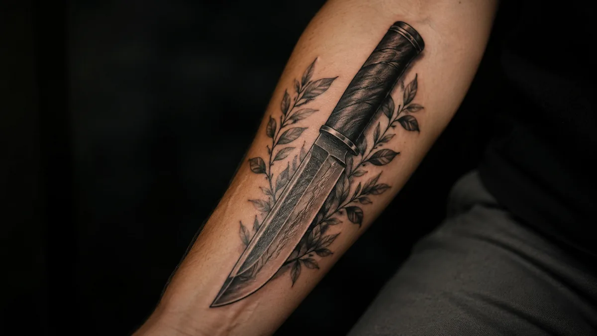 Knife Tattoo tattoo