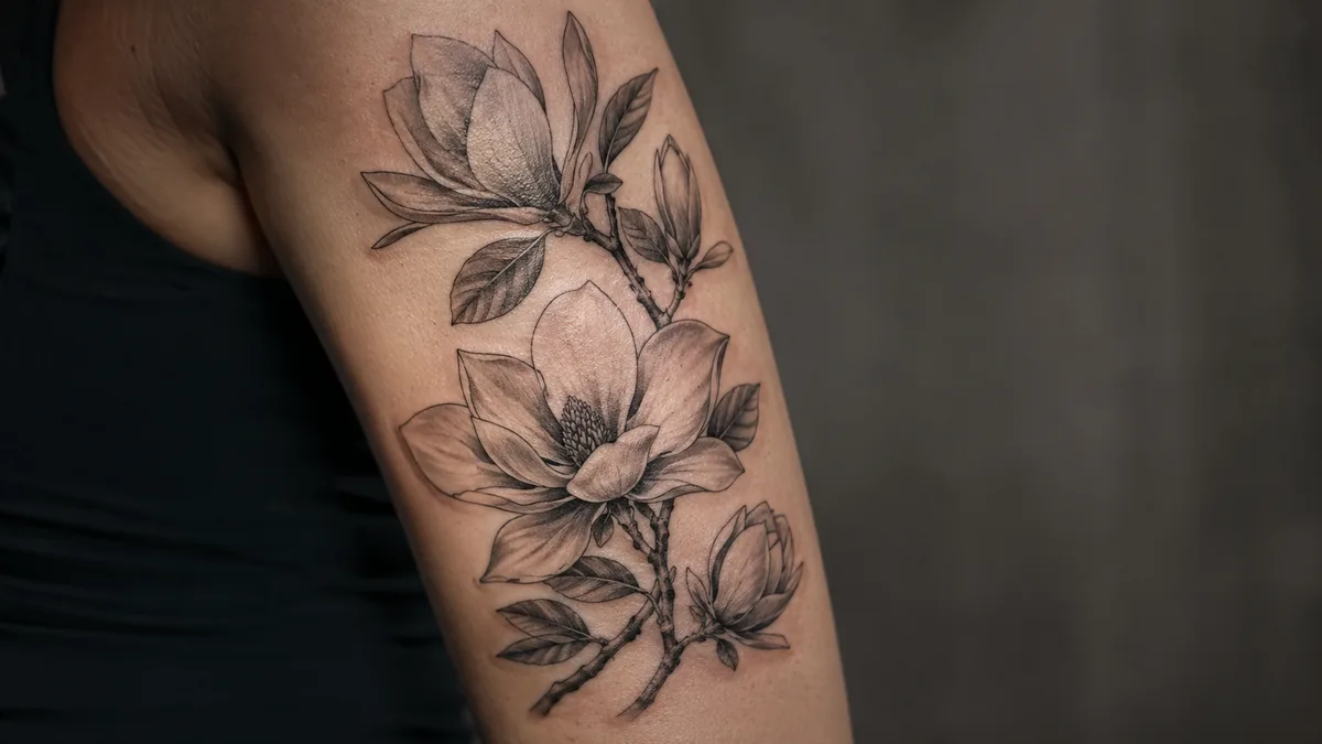 Magnolia Tattoo tattoo