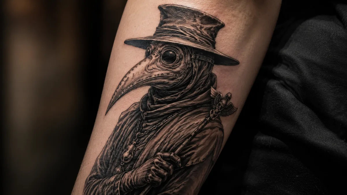 Plague Doctor Tattoo tattoo