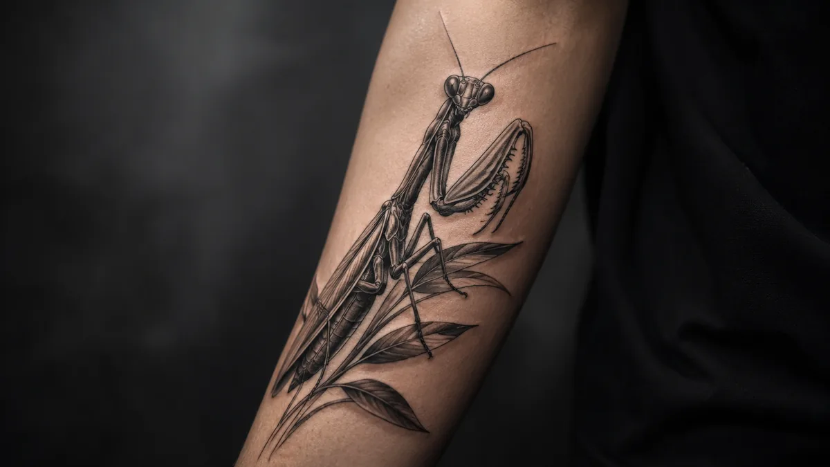 Praying Mantis Tattoo tattoo