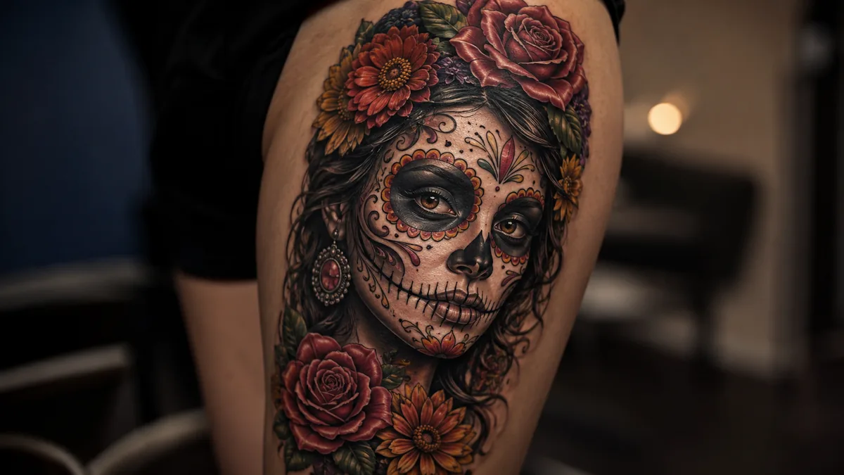Sugar Skull Tattoo tattoo