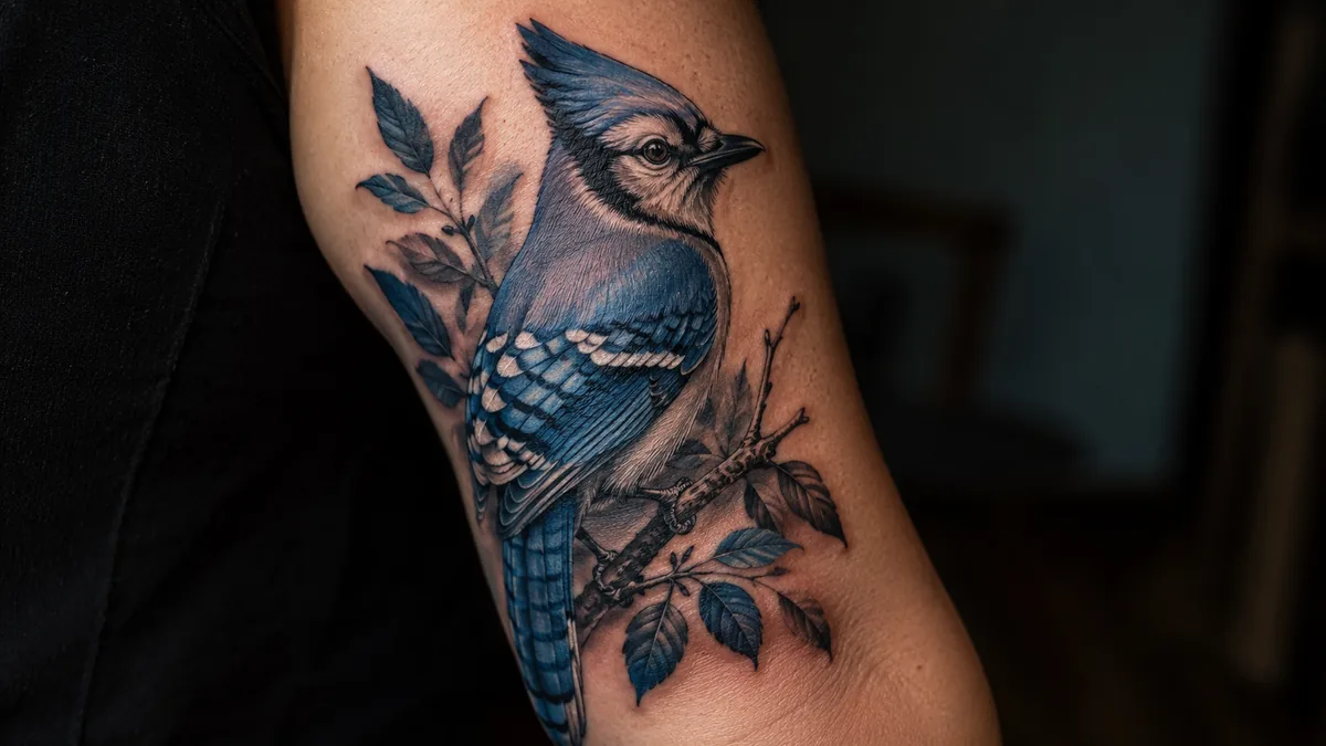 Blue Jay Tattoo tattoo