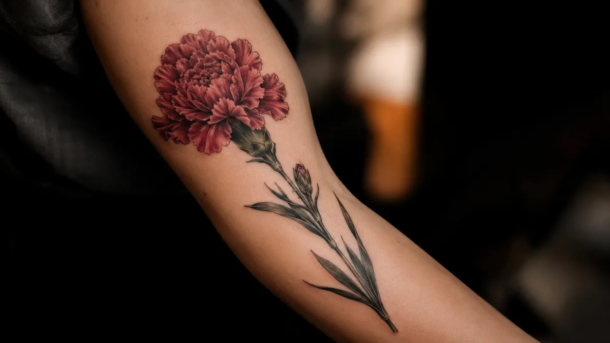 Carnation Tattoo tattoo