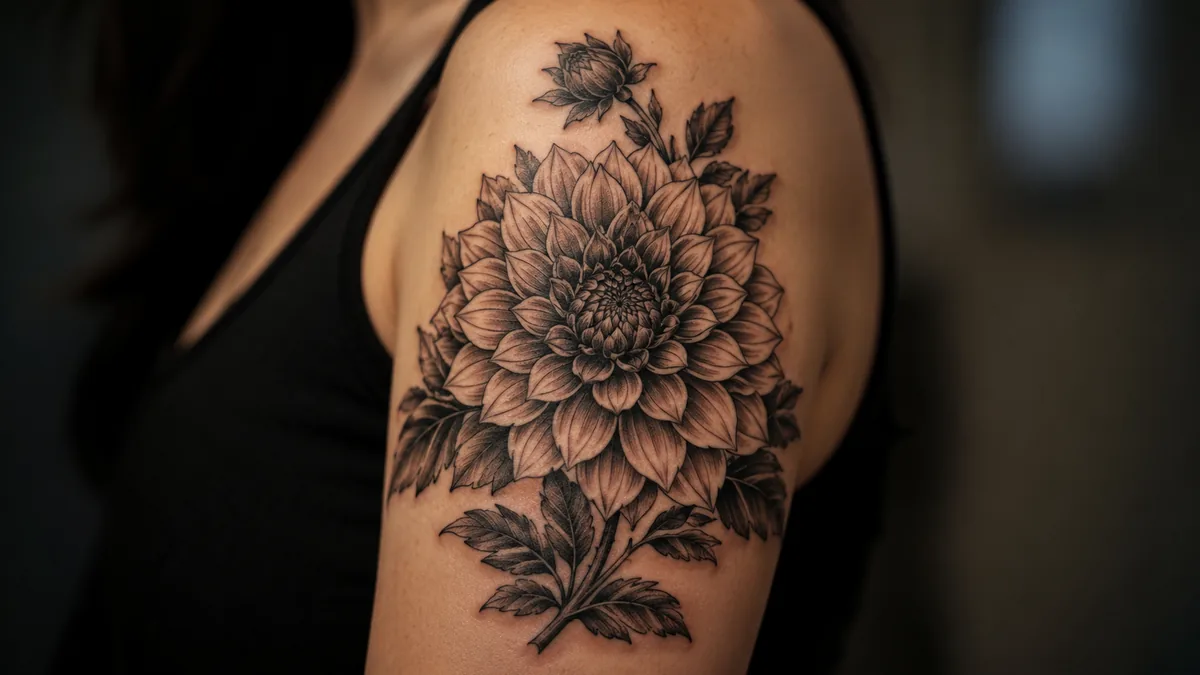 Dahlia Tattoo tattoo