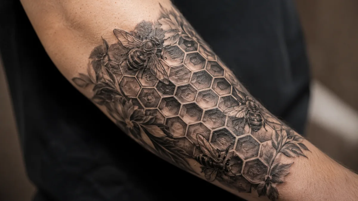 Honeycomb Tattoo tattoo