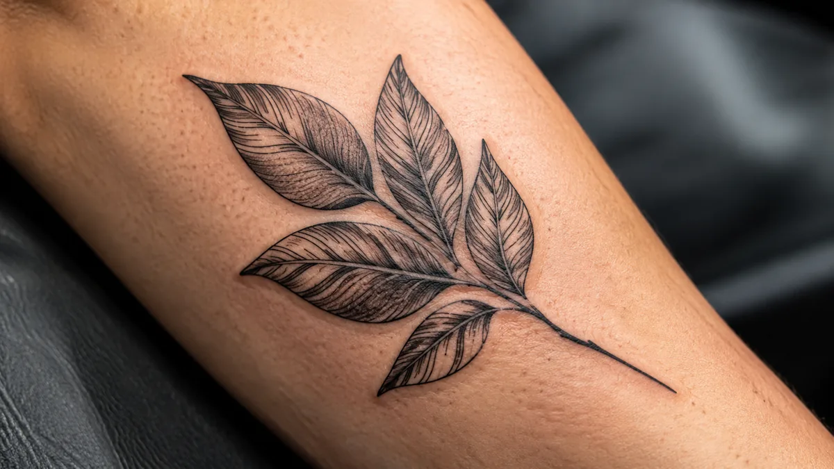 Leaf Tattoo tattoo