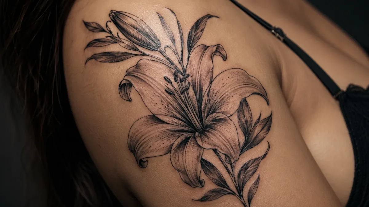 Lily Flower Tattoo tattoo