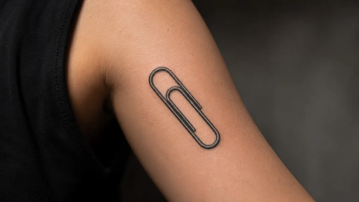 Paperclip Tattoo tattoo