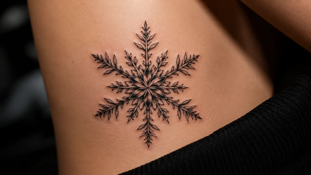 Snowflake Tattoo tattoo