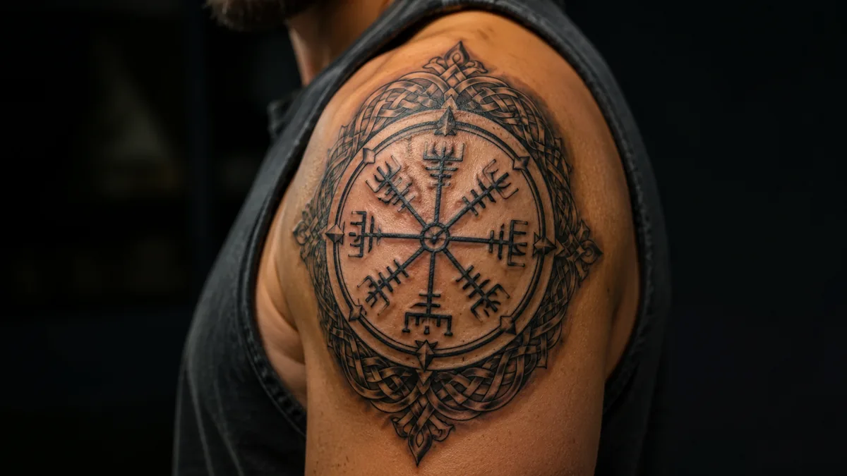 Viking Compass Tattoo tattoo