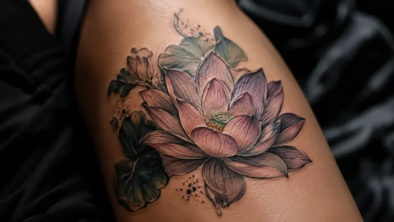 Water Lily Tattoo tattoo