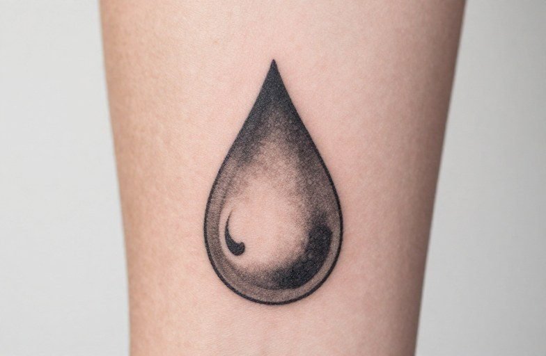 Filled Tear Drop Tattoo Meaning: Symbolism, Styles Placement
